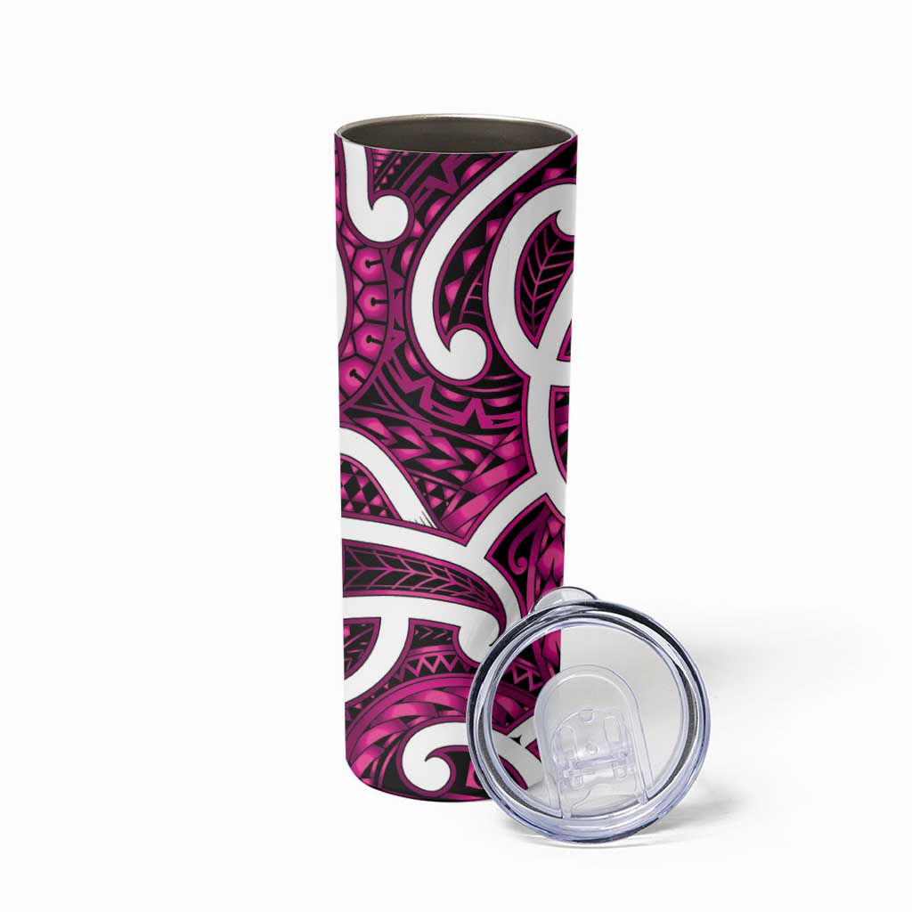 Aotearoa Maori Kowhaiwhai Skinny Tumbler Mawhero Puhoro and Patiki LT9 - Polynesian Pride
