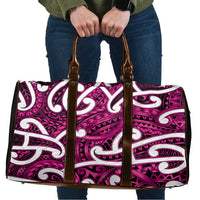 Aotearoa Maori Kowhaiwhai Travel Bag Mawhero Puhoro and Patiki