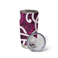 Aotearoa Maori Kowhaiwhai Tumbler Cup Mawhero Puhoro and Patiki