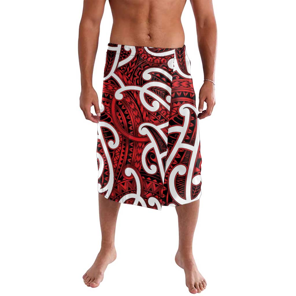 Aotearoa Maori Kowhaiwhai Lavalava Whero Puhoro and Patiki