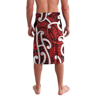 Aotearoa Maori Kowhaiwhai Lavalava Whero Puhoro and Patiki