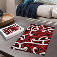 Aotearoa Maori Kowhaiwhai Puzzle Whero Puhoro and Patiki