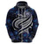 Micronesia Constitution Day Zip Hoodie Since 1979 with Polynesian Hibiscus Pattern