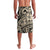 Polynesian Shark Tribal Tattoo Lavalava Beige Style