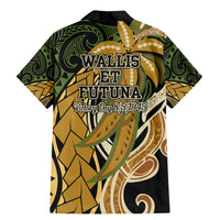 Wallis and Futuna Victory Day Family Matching Mermaid Dress and Hawaiian Shirt Since 1945 with Polynesian Platinum Floral Tribal LT9 - Polynesian Pride