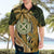 Wallis and Futuna Victory Day Hawaiian Shirt Since 1945 with Polynesian Platinum Floral Tribal