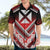 Personalised Wallis et Futuna Hawaiian Shirt Hibiscus and Polynesian Tribal Tattoos