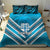 Custom Fiji Rugby Bedding Set Fijian Warrior With Polynesian Tribal Tattoos