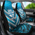 Custom Fiji Rugby Car Seat Cover Fijian Warrior With Polynesian Tribal Tattoos