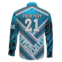 Custom Fiji Rugby Family Matching Mermaid Dress and Hawaiian Shirt Fijian Warrior With Polynesian Tribal Tattoos LT9 - Polynesian Pride