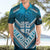 Custom Fiji Rugby Hawaiian Shirt Fijian Warrior With Polynesian Tribal Tattoos