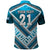 Custom Fiji Rugby Polo Shirt Fijian Warrior With Polynesian Tribal Tattoos