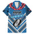 Custom Manuma Samoa Rugby Family Matching Summer Maxi Dress and Hawaiian Shirt Ula fala Samoan Siva Tau Tribal