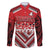 Custom Tonga Rugby Family Matching Off Shoulder Short Dress and Hawaiian Shirt Tonga Sipi Tau Ngatu Tribal Pattern