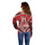 Custom Tonga Rugby Off Shoulder Sweater Tonga Sipi Tau Ngatu Tribal Pattern