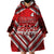 Custom Tonga Rugby Wearable Blanket Hoodie Tonga Sipi Tau Ngatu Tribal Pattern