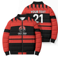 New Zealand Rugby Pacific Custom Bomber Puffer Jacket Whatumoana Classic Retro 2025 - Polynesian Pride