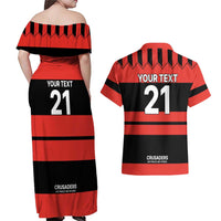 New Zealand Rugby Pacific Custom Couples Matching Off Shoulder Maxi Dress and Hawaiian Shirt Whatumoana Classic Retro 2025 LT9 - Polynesian Pride