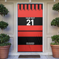 New Zealand Rugby Pacific Custom Door Cover Whatumoana Classic Retro 2025 - Polynesian Pride