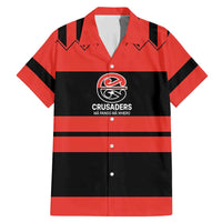 New Zealand Rugby Pacific Custom Family Matching Mermaid Dress and Hawaiian Shirt Whatumoana Classic Retro 2025 LT9 Dad's Shirt - Short Sleeve Red - Polynesian Pride