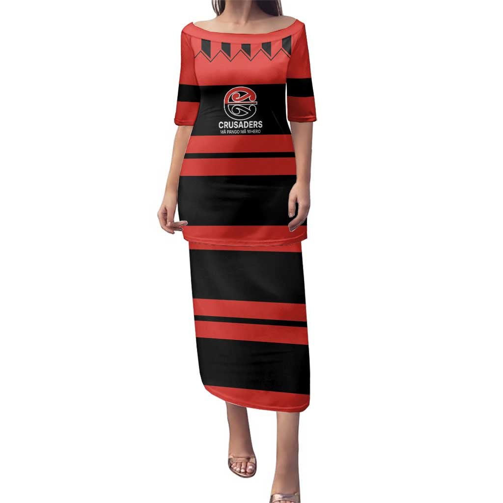 New Zealand Rugby Pacific Custom Family Matching Puletasi and Hawaiian Shirt Whatumoana Classic Retro 2025 LT9 Mom's Dress Red - Polynesian Pride