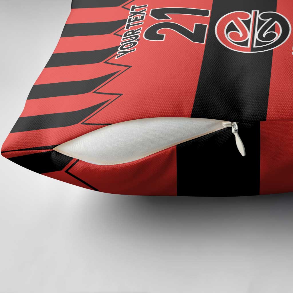 New Zealand Rugby Pacific Custom Pillow Cover Whatumoana Classic Retro 2025 - Polynesian Pride