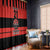 New Zealand Rugby Pacific Custom Window Curtain Whatumoana Classic Retro 2025