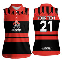 New Zealand Rugby Pacific Custom Women Sleeveless Polo Shirt Whatumoana Classic Retro 2025