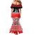 New Zealand Rugby Pacific Custom Family Matching Mermaid Dress and Hawaiian Shirt Whatumoana Maori Kowhaiwhai Pattern