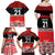 New Zealand Rugby Pacific Custom Family Matching Off Shoulder Maxi Dress and Hawaiian Shirt Whatumoana Maori Kowhaiwhai Pattern