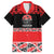 New Zealand Rugby Pacific Custom Family Matching Tank Maxi Dress and Hawaiian Shirt Whatumoana Maori Kowhaiwhai Pattern