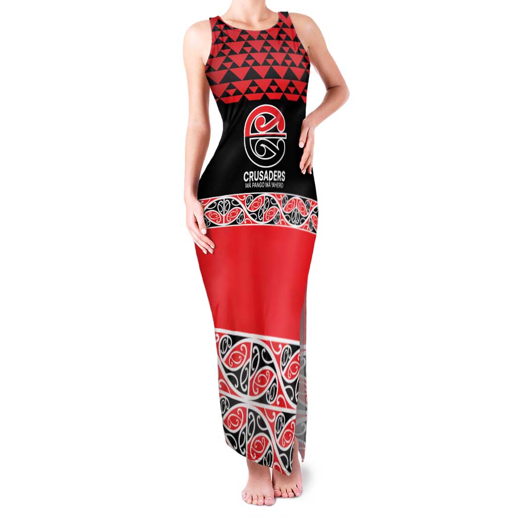 New Zealand Rugby Pacific Custom Family Matching Tank Maxi Dress and Hawaiian Shirt Whatumoana Maori Kowhaiwhai Pattern