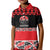 New Zealand Rugby Pacific Custom Kid Polo Shirt Whatumoana Maori Kowhaiwhai Pattern