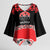 New Zealand Rugby Pacific Custom Kimono Sleeve Blouse Whatumoana Maori Kowhaiwhai Pattern - Polynesian Pride