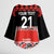 New Zealand Rugby Pacific Custom Kimono Sleeve Blouse Whatumoana Maori Kowhaiwhai Pattern - Polynesian Pride
