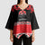 New Zealand Rugby Pacific Custom Kimono Sleeve Blouse Whatumoana Maori Kowhaiwhai Pattern - Polynesian Pride
