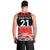 New Zealand Rugby Pacific Custom Men Tank Top Whatumoana Maori Kowhaiwhai Pattern