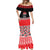 New Zealand Rugby Pacific Custom Mermaid Dress Whatumoana Maori Kowhaiwhai Pattern