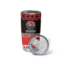 New Zealand Rugby Pacific Custom Tumbler Cup Whatumoana Maori Kowhaiwhai Pattern