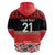 New Zealand Rugby Pacific Custom Zip Hoodie Whatumoana Maori Kowhaiwhai Pattern
