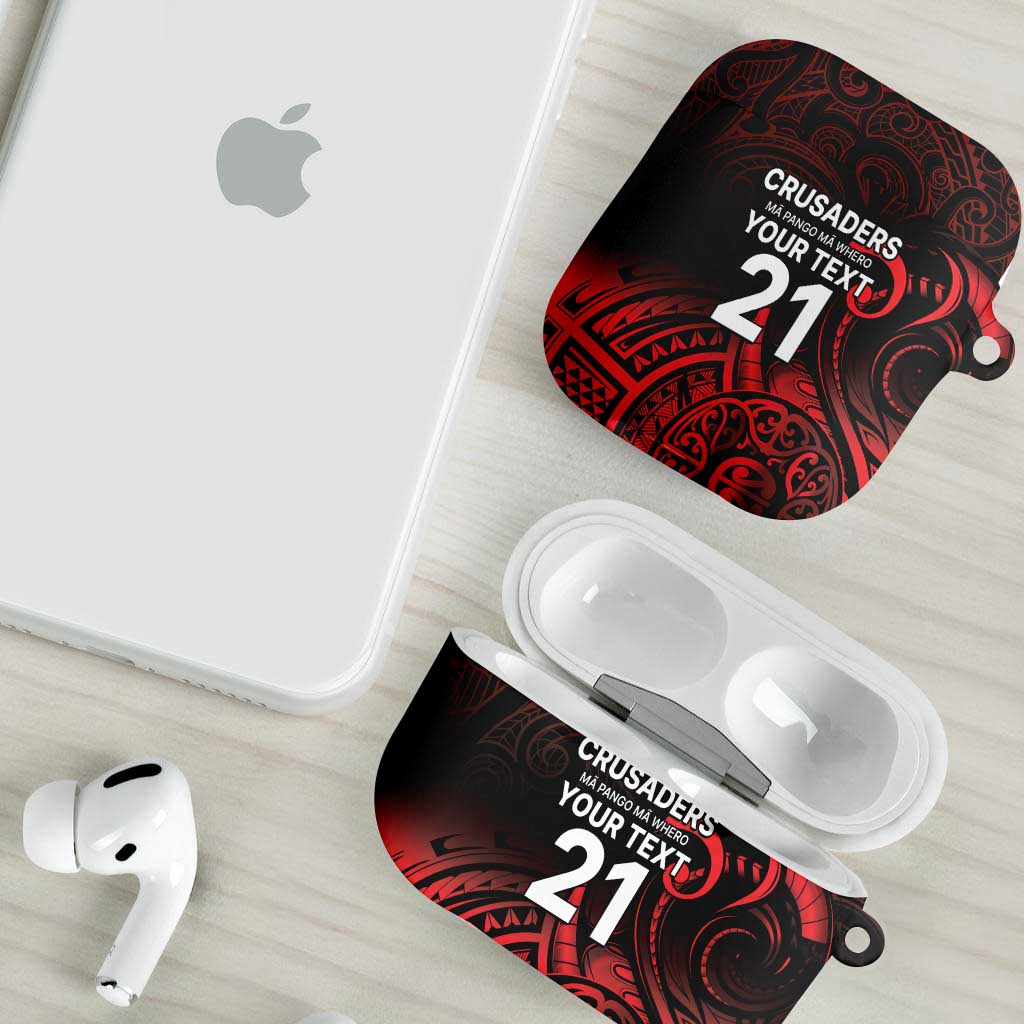 New Zealand Rugby Pacific Custom AirPods Case Whatumoana Maori Tribal Tattoo - Polynesian Pride