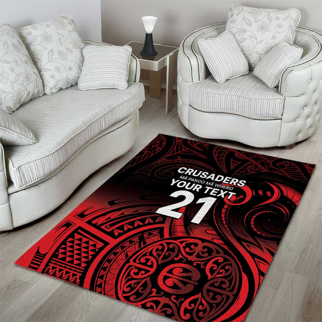 New Zealand Rugby Pacific Custom Area Rug Whatumoana Maori Tribal Tattoo