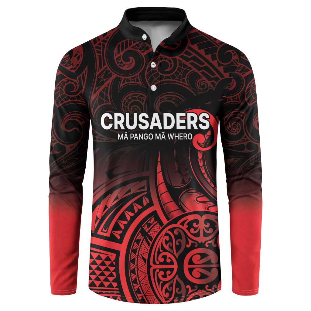 New Zealand Rugby Pacific Custom Button Sweatshirt Whatumoana Maori Tribal Tattoo LT9 Gold - Polynesian Pride