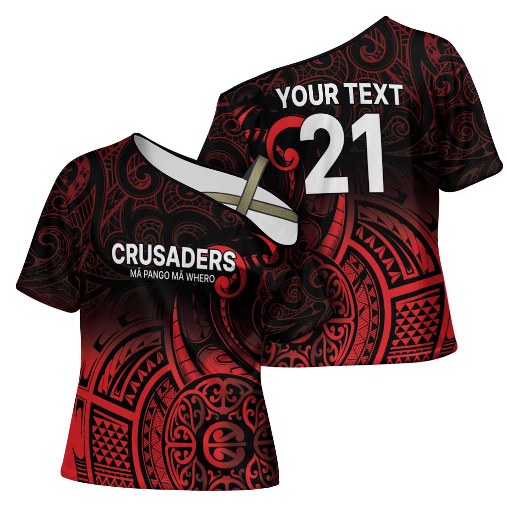 New Zealand Rugby Pacific Custom Cross Shoulder Shirt Whatumoana Maori Tribal Tattoo - Polynesian Pride