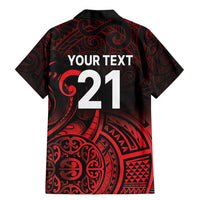 New Zealand Rugby Pacific Custom Family Matching Mermaid Dress and Hawaiian Shirt Whatumoana Maori Tribal Tattoo LT9 - Polynesian Pride