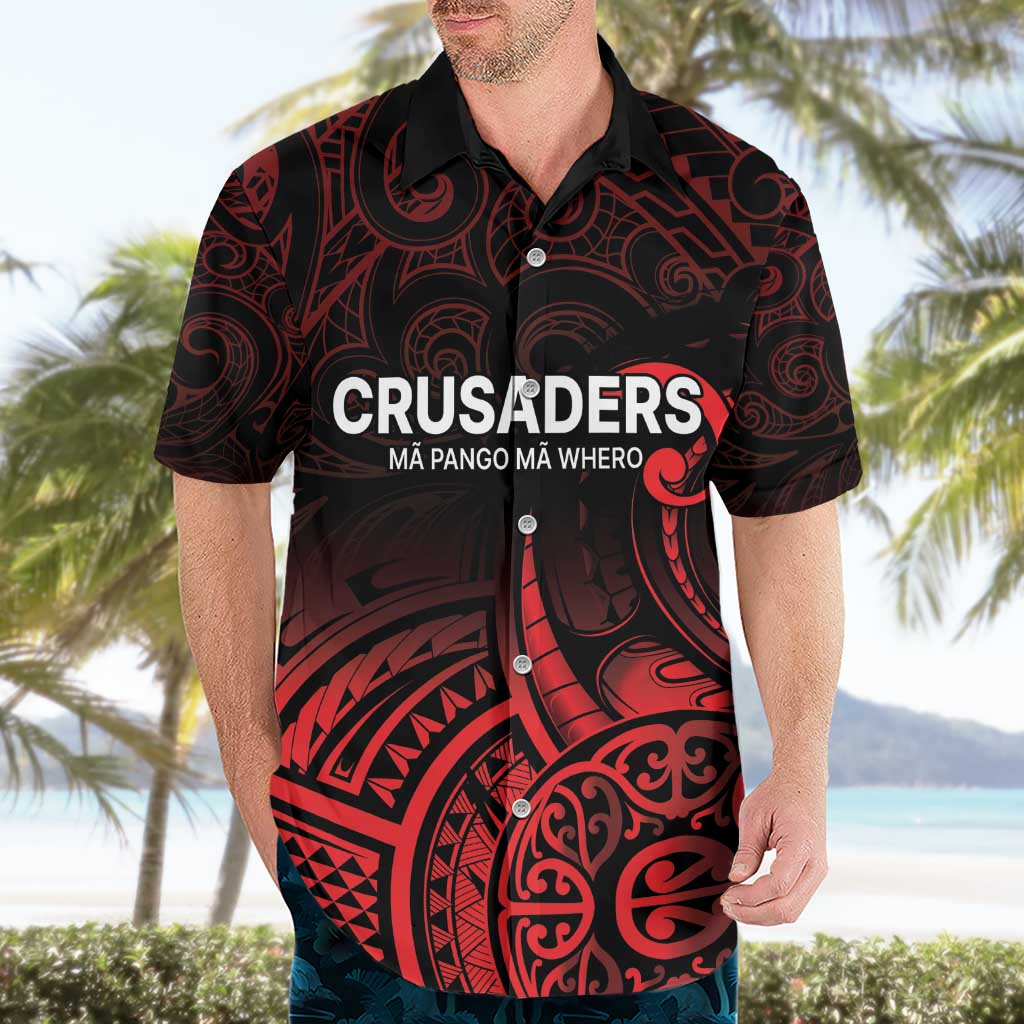 New Zealand Rugby Pacific Custom Hawaiian Shirt Whatumoana Maori Tribal Tattoo