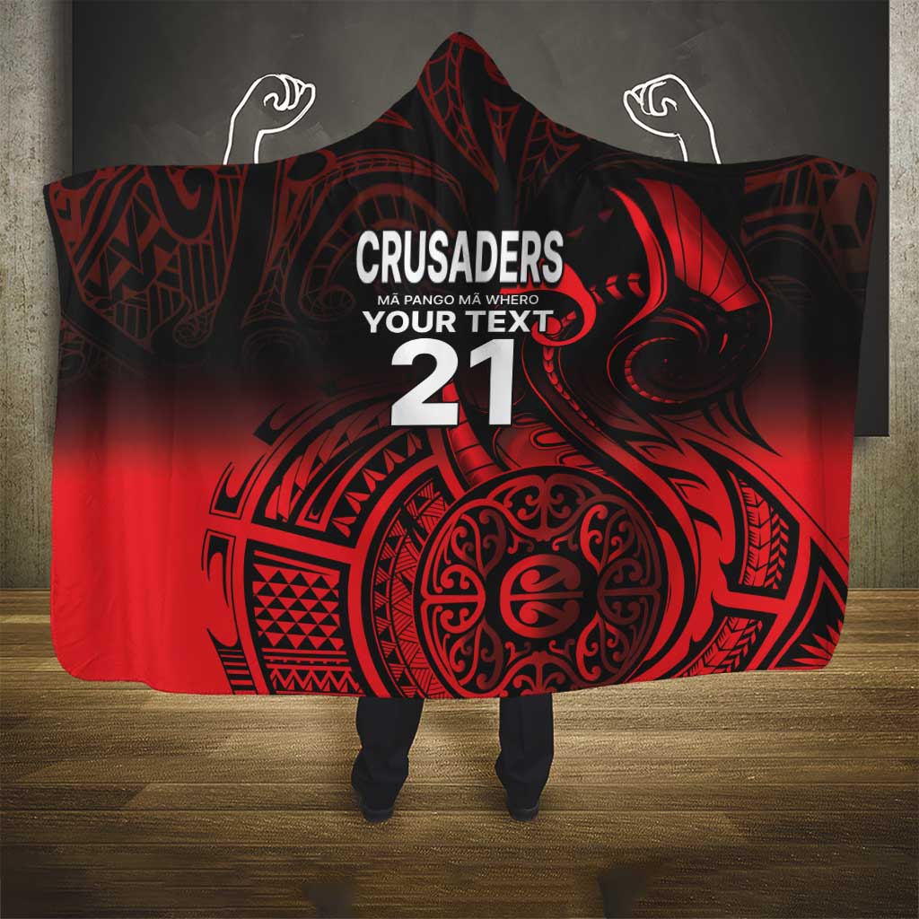 New Zealand Rugby Pacific Custom Hooded Blanket Whatumoana Maori Tribal Tattoo