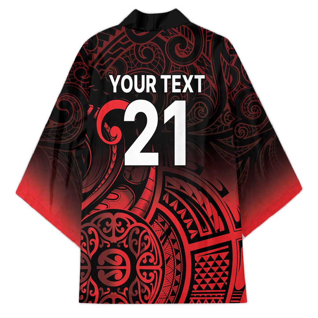 New Zealand Rugby Pacific Custom Kimono Whatumoana Maori Tribal Tattoo - Polynesian Pride