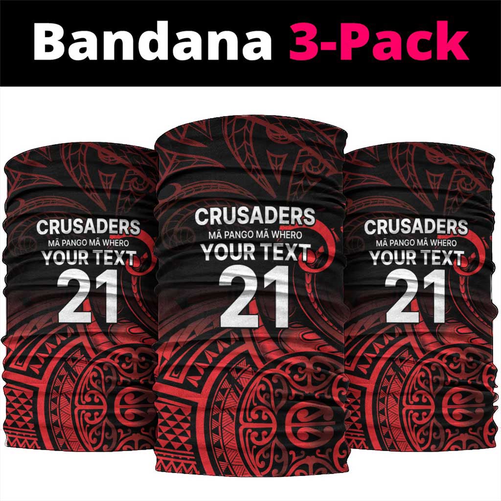 New Zealand Rugby Pacific Custom Neck Gaiter Whatumoana Maori Tribal Tattoo - Polynesian Pride