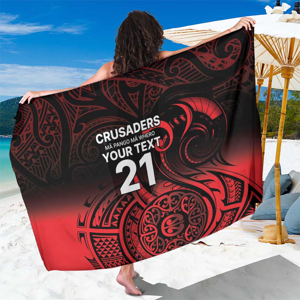 New Zealand Rugby Pacific Custom Sarong Whatumoana Maori Tribal Tattoo